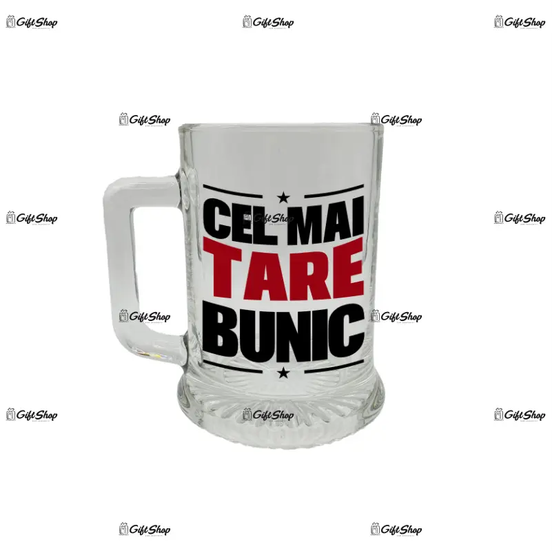Cel mai tare bunic,  halba cu mesaj